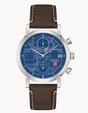 Load image into Gallery viewer, Bulova Frank Lloyd Wright "Blueprint Chronograph" Watch (I8628)