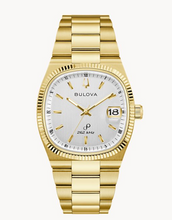 Load image into Gallery viewer, Bulova Unisex 'Super Seville' Gold Tone Stainless Steel Watch (I9141)