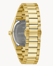 Load image into Gallery viewer, Bulova Unisex 'Super Seville' Gold Tone Stainless Steel Watch (I9141)