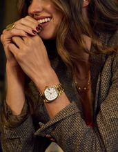 Load image into Gallery viewer, Bulova Unisex 'Super Seville' Gold Tone Stainless Steel Watch (I9141)