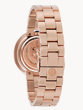 Load image into Gallery viewer, Bulova "Rubiyat" Diamond Rose Gold Tone Watch (I7132)