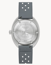 Load image into Gallery viewer, Bulova Snorkel 'Great White Shark' Gray Rubber Watch (I9171)