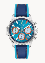 Load image into Gallery viewer, Bulova Marine Star 'E1 Team Miami' Blue Rubber Watch (I9177)