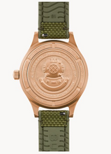Load image into Gallery viewer, Bulova Special Edition Archive 'MIL Ships' Green & Bronze Men's Watch (I9184)