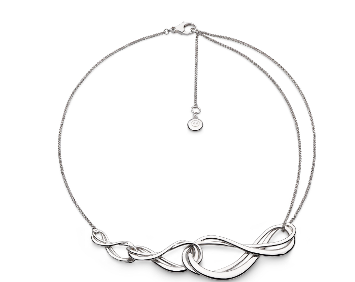 Kit Heath Sterling Silver Infinity Grande Necklace (SI6104)