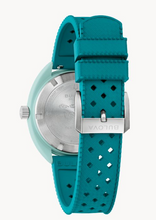 Load image into Gallery viewer, Bulova Snorkel 'Sea Turtle' Teal Rubber Watch (I9173)