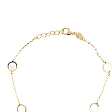 Load image into Gallery viewer, 14k Yellow Gold Mother of Pearl Bezel Bracelet (I7781)
