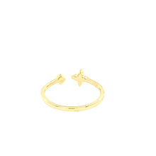Load image into Gallery viewer, Yellow Gold Diamond Star Ring (I6618)
