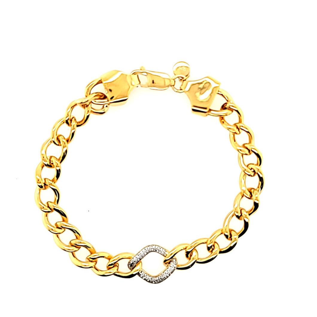 Ella Stein Gold & Diamond Chain Bracelet (SI3532)