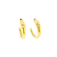 Load image into Gallery viewer, Ella Stein Gold Hoop Earrings (SI3637)
