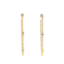 Load image into Gallery viewer, Ella Stein Gold Chain Earrings (SI3541)
