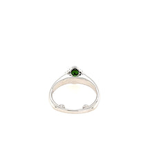 Load image into Gallery viewer, 14k White Gold Green Tourmaline Ring (I373)
