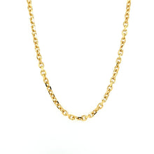 Load image into Gallery viewer, 14k Yellow Gold Diamond Cut Cable Chain 22&quot; (I8204)
