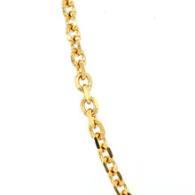 Load image into Gallery viewer, 14k Yellow Gold Diamond Cut Cable Chain 22&quot; (I8204)
