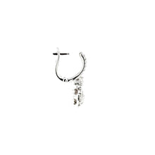 Load image into Gallery viewer, 18k White Gold Diamond Drop Earrings (I1179)
