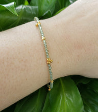 Load image into Gallery viewer, AVF Green Apatite &amp; Gold Beaded Bracelet (SI3648 &amp; SI3661)
