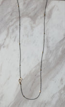 Load image into Gallery viewer, AVF Labradorite &amp; Gold Long Beaded Necklace (SI3701)
