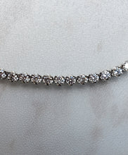 Load image into Gallery viewer, 14k White Gold 8.15ctw Diamond Tennis Necklace 17&quot; (I8102)
