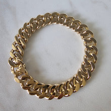 Load image into Gallery viewer, 14k Yellow Gold Curb Link Chain Bracelet 38.62dwt (I8226)
