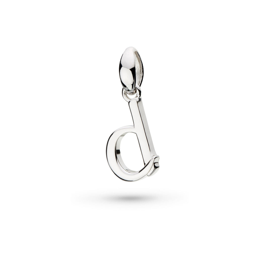 Kit Heath Sterling Silver Petite Lowercase Initial Pendant