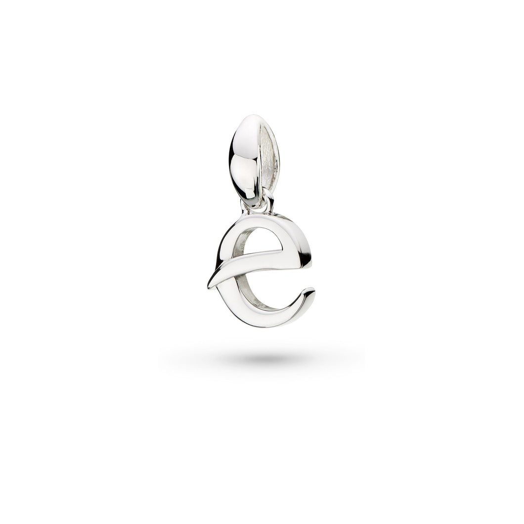 Kit Heath Sterling Silver Petite Lowercase Initial Pendant