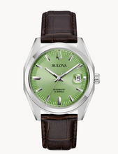 Load image into Gallery viewer, Bulova Men&#39;s Green Dial &quot;Surveyor&quot; Watch (I8624)
