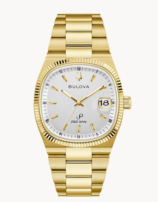 Bulova Unisex 'Super Seville' Gold Tone Stainless Steel Watch (I9141)