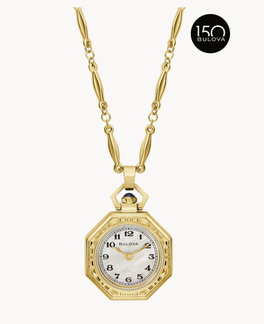 Bulova Limited Edition Rubaiyat Pendant Chain Necklace (I7499)