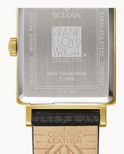 Load image into Gallery viewer, Bulova Frank Lloyd Wright &quot;Dana-Thomas House&quot; Watch (I8629)
