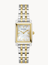 Load image into Gallery viewer, Bulova Women&#39;s White Dial Two Tone &quot;Sutton&quot; Watch (I8618)
