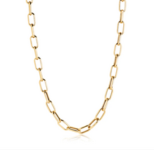 Load image into Gallery viewer, Sif Jakobs 18k Yellow Gold Plated Capri Chain Necklace
