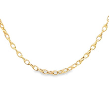 Load image into Gallery viewer, 14k Yellow Gold Interlocking Link Necklace (I8461)
