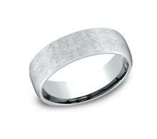 Load image into Gallery viewer, 14k White Gold Swirl Men&#39;s Wedding Band (I9159)
