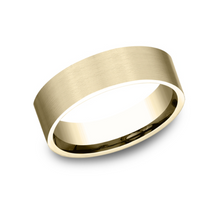 Load image into Gallery viewer, 14k Yellow Gold Satin Finish Men&#39;s Wedding Band (I9161)
