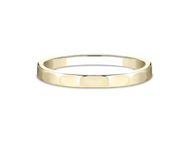 Load image into Gallery viewer, 14k Yellow Gold High Polish Faceted Women&#39;s Wedding Band (I9168)
