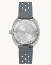 Load image into Gallery viewer, Bulova Snorkel &#39;Great White Shark&#39; Gray Rubber Watch (I9171)
