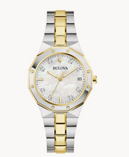 Load image into Gallery viewer, Bulova &#39;Prestige&#39; Two Tone Mother of Pearl Women&#39;s Watch (I9180)
