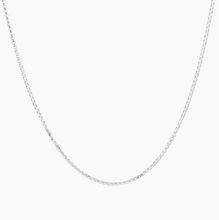 Load image into Gallery viewer, Ella Stein Gold or Silver Mini Petite Boxy Chain Necklace
