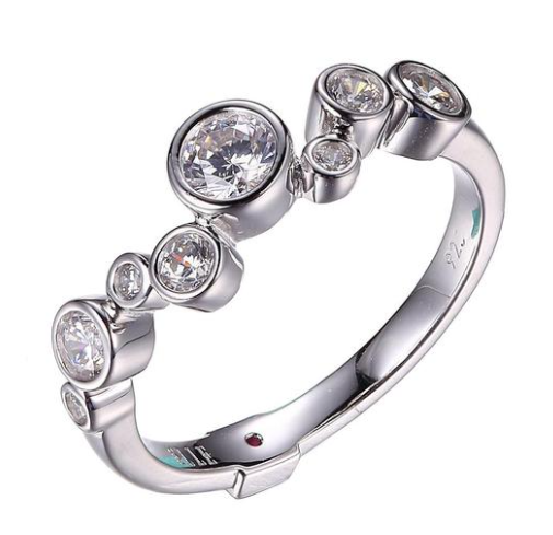ELLE Silver Bubble Bezel Ring (SI2661, SI2746)