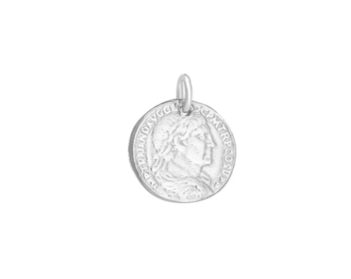 Kelly Waters Sterling Silver Roman Coin Charm (SI3349)