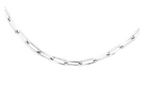 Load image into Gallery viewer, Sterling Silver Paperclip Chain
