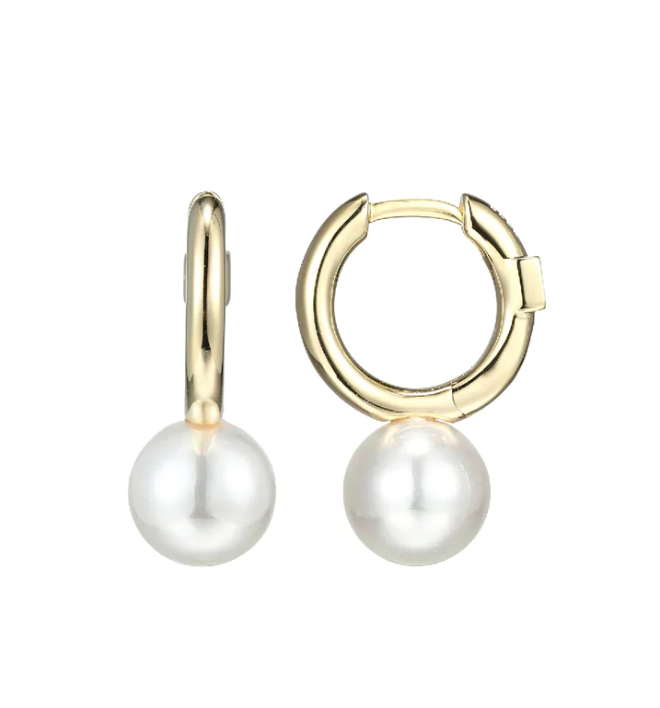 ELLE Gold Plated Pearl 