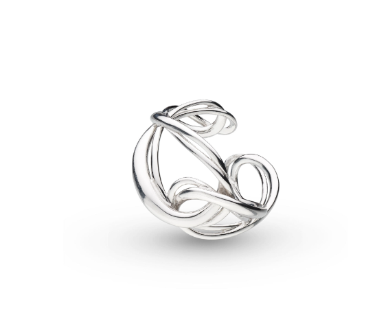 Kit Heath Sterling Silver Infinity Cuff Ring
