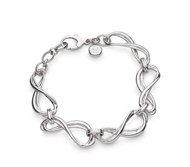 Kit Heath Sterling Silver Infinity Grande Link Bracelet (SI6083)