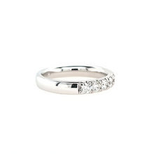 Load image into Gallery viewer, 14k Gold Diamond Half Eternity Band
