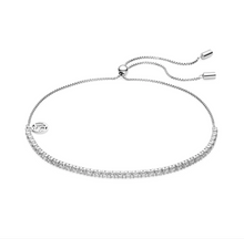 Load image into Gallery viewer, Sif Jakobs Rhodium or 18k Yellow Gold Plated Ellera CZ Tennis Bolo Bracelet

