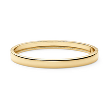 Load image into Gallery viewer, Sif Jakobs Rhodium or 18k Yellow Gold Plated Como Oval Bangle Bracelet

