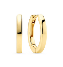 Load image into Gallery viewer, Sif Jakobs 18k Gold Plated Sterling Silver Hoop Earrings
