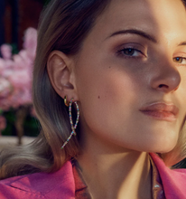 Load image into Gallery viewer, Sif Jakobs 18k Gold Plated Sterling Silver Rounded Hoop Earrings
