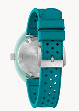 Load image into Gallery viewer, Bulova Snorkel &#39;Sea Turtle&#39; Teal Rubber Watch (I9173)
